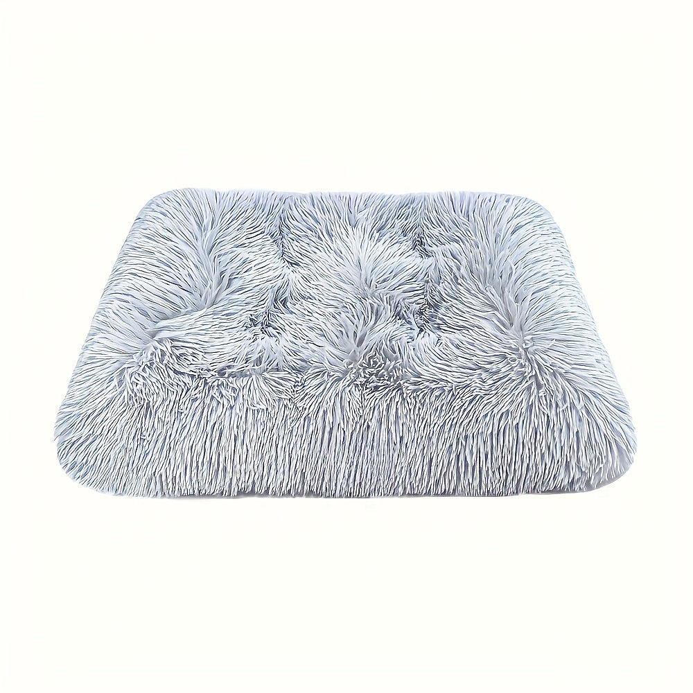 Cozy Polyester Dog Bed with Removable Cover - Soft, Warm, and Easy to Clean - Ideal for Cats and Dogs of All Sizes - Perfect Holiday Gift, Pet Bed|Plush Dog Bed|Detachable Cover