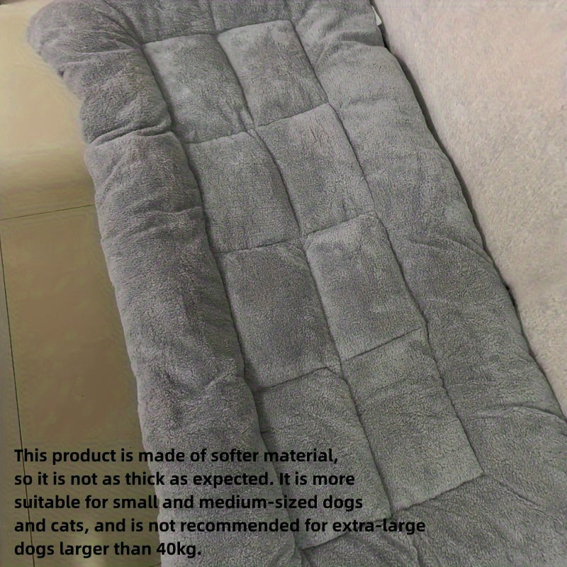 Extra Large Plush Cat and Dog Sofa Bed - Suitable for Small to Large Dogs and Cats, Thick Soft Pet Mat, Comfortable Polyester Filling, Ideal Gift for Dog Lovers and Cat Enthusiasts, Modern Pet Bed | Durable Pet Bed, Perfect for 15 Bedroom Types