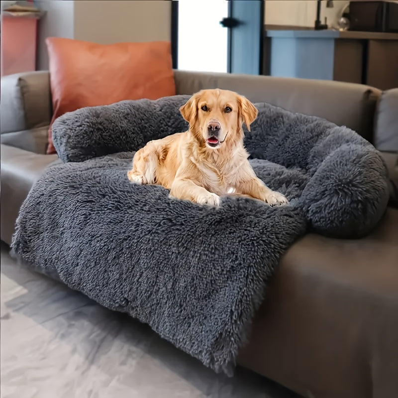 Winter warm summer breathable! Removable and washable design for easy care, thickened non-slip cushion to protect the floor, multi-size suitable for cats/small and medium-sized dogs