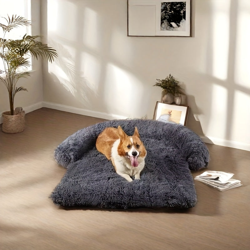Winter warm summer breathable! Removable and washable design for easy care, thickened non-slip cushion to protect the floor, multi-size suitable for cats/small and medium-sized dogs