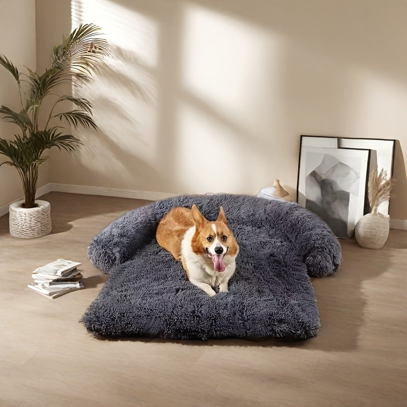 Winter warm summer breathable! Removable and washable design for easy care, thickened non-slip cushion to protect the floor, multi-size suitable for cats/small and medium-sized dogs